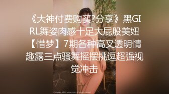 《大神付费购买?分享》黑GIRL舞姿肉感十足大屁股美妞【惜梦】7期各种高叉透明情趣露三点骚舞摇摆挑逗超强视觉冲击