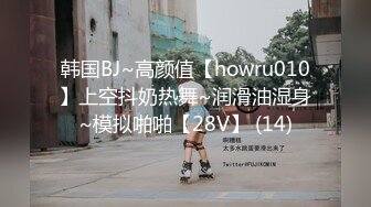 韩国BJ~高颜值【howru010】上空抖奶热舞~润滑油湿身~模拟啪啪【28V】 (14)