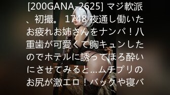 [200GANA-2625] マジ軟派、初撮。 1748 夜通し働いたお疲れお姉さんをナンパ！八重歯が可愛くて胸キュンしたのでホテルに誘ってほろ酔いにさせてみると…ムチプリのお尻が激エロ！バックや寝バ