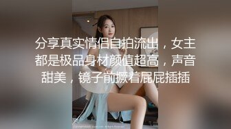 分享真实情侣自拍流出，女主都是极品身材颜值超高，声音甜美，镜子前撅着屁屁插插