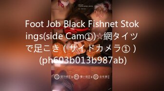 Foot Job Black Fishnet Stokings(side Cam①)☆網タイツで足こき（サイドカメラ①） (ph603b013b987ab)