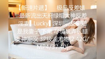 【新速片遞】  ✿极品反差婊✿ 最新流出天府绿帽大神反差淫妻▌Lucky▌深圳朋友未知是我妻子 下集 尽情玩弄长腿女神潮吹 3P极淫尤物[2.42G/MP4/37:40]