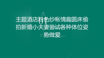 主题酒店粉色纱帐情趣圆床偷拍新婚小夫妻尝试各种体位姿势做爱