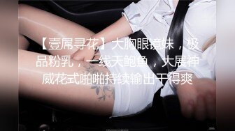 【壹屌寻花】大胸眼镜妹，极品粉乳，一线天鲍鱼，大展神威花式啪啪持续输出干得爽