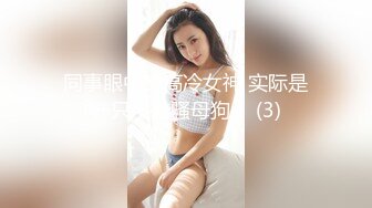 同事眼中的高冷女神 实际是一只反差骚母狗！ (3)