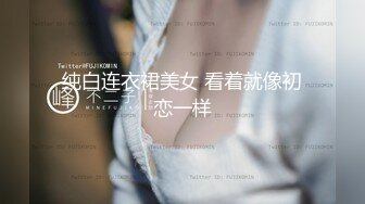 纯白连衣裙美女 看着就像初恋一样