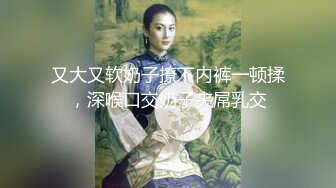 又大又软奶子撩下内裤一顿揉，深喉口交奶子夹屌乳交